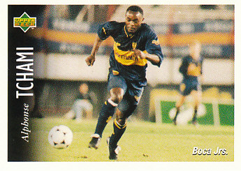 Alphonse Tchami Boca Juniors 1995 Upper Deck Futbol Argentina #14